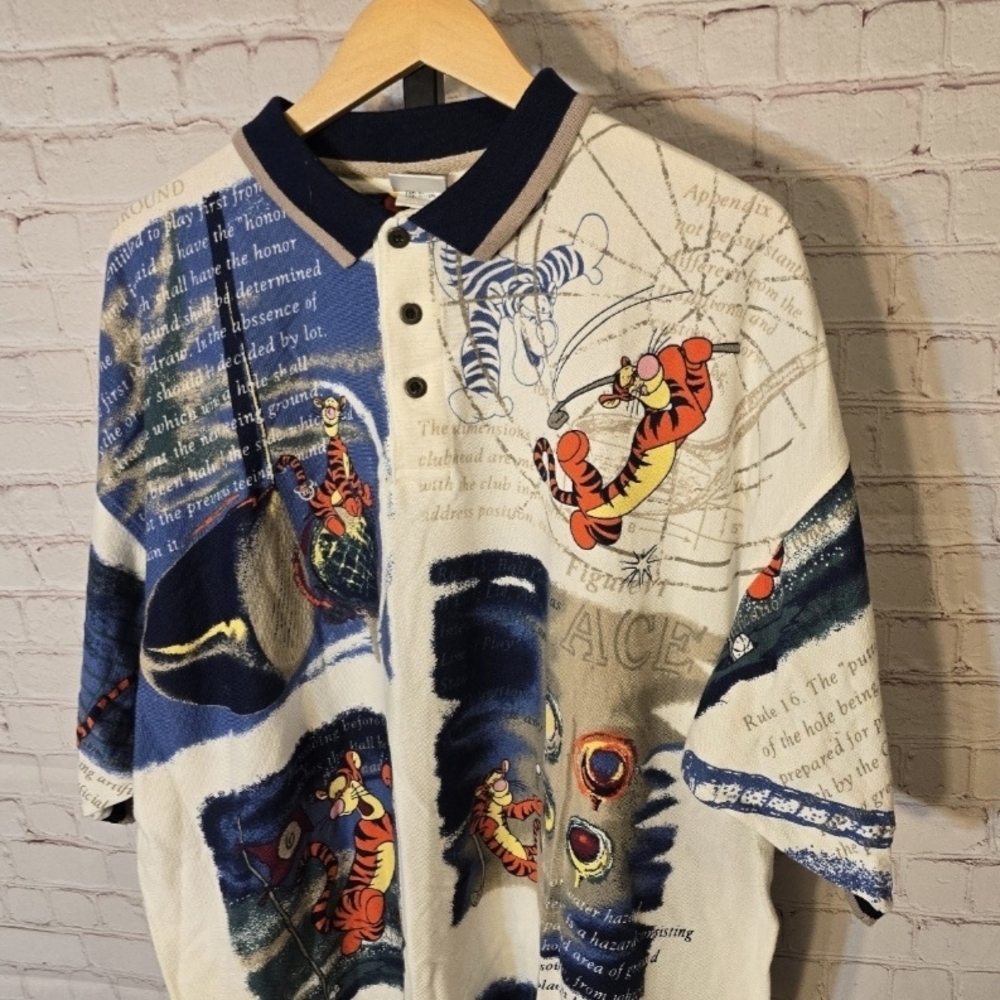 Vintage Disney Tigger Polo Shirt